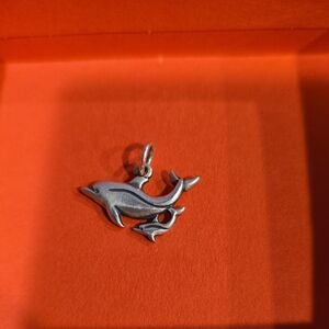 James Avery Silver Dolphin Bracelet Charm